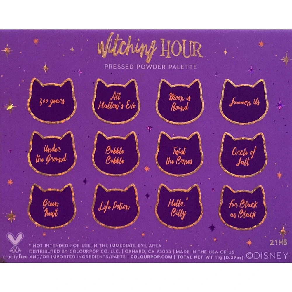 ColourPop Disney HOCUS POCUS Coven Crew Collection Makeup Set NIB - Picture 4 of 9